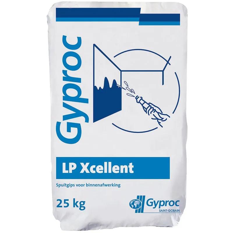 GyprocGyproc LP Xcellent spuitpleister 25kg