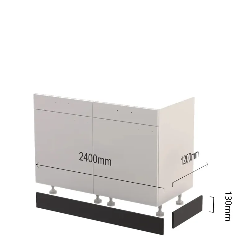 KellerKeller retourplint 60x13cm zwart