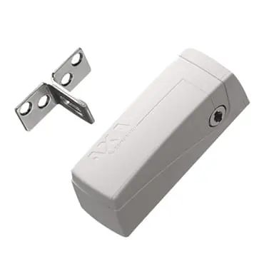 AxaAxa automatisch oplegslot met sluitlus wit 32x95mm