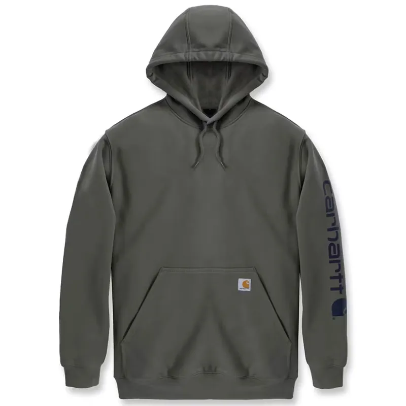 CarharttCarhartt hoodie logo dusty olive