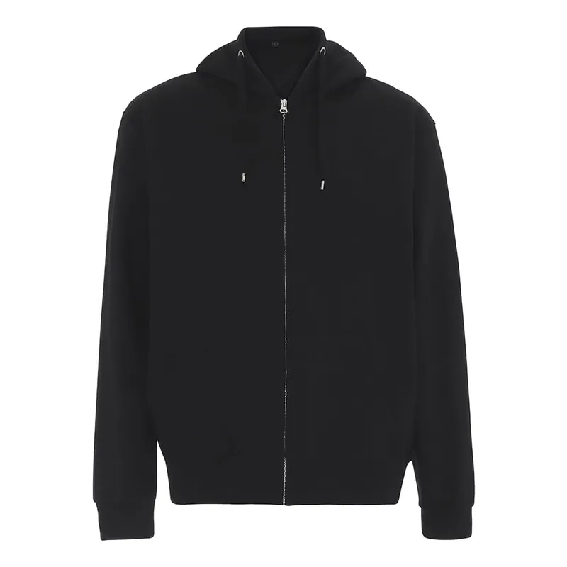 PermaHoodie zip sweat zwart