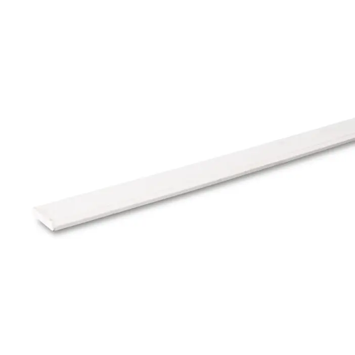 Hardhouten plint wit 18x120mm FSC