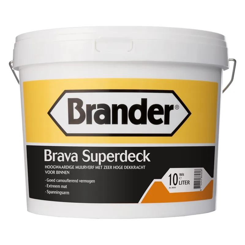 BranderBrander Brava Superdeck muurverf mat wit