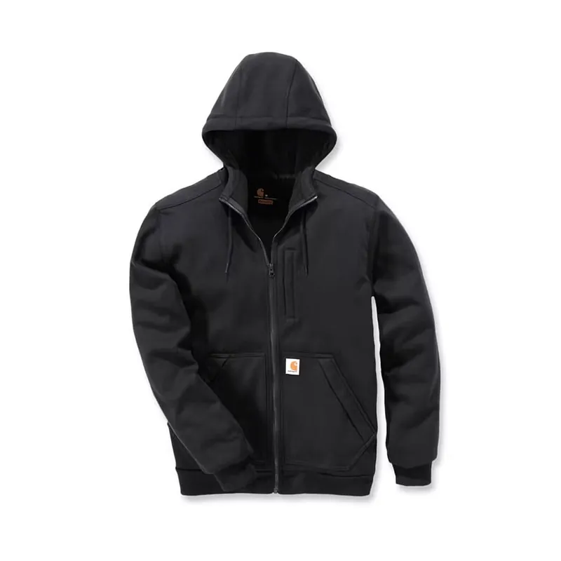 CarharttCarhartt fleece hoodie rits zwart