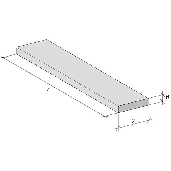 HoloniteHolonite dorpel antraciet 100cm