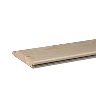 Vuren halfhout rabat 18x128+4mm FSC