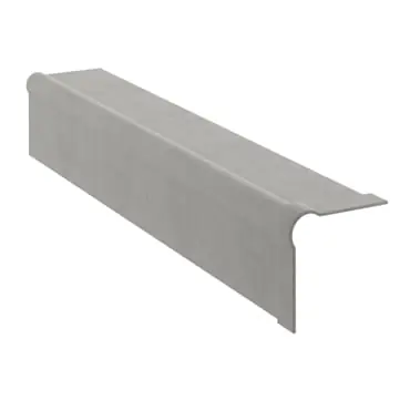 SwisspearlCemfort M-windveerstuk zwart 250cm