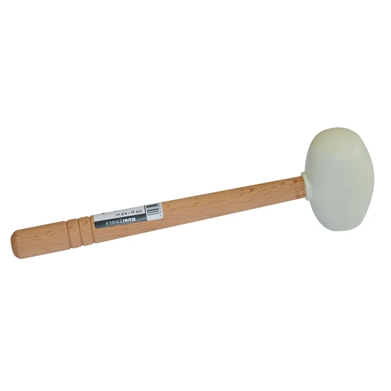 RubiRubi rubber hamer rond wit