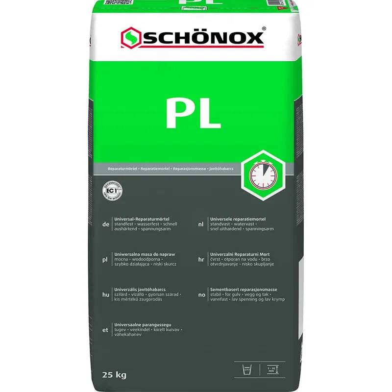 SchonoxSchonox PL reparatiemortel 25kg