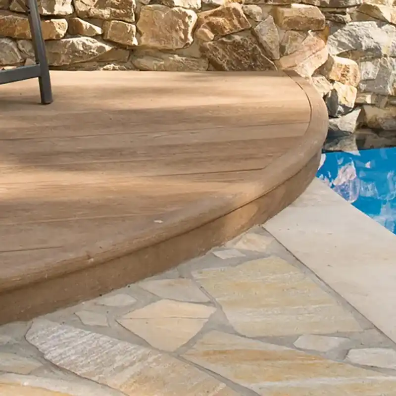 Millboard plint rond antique oak