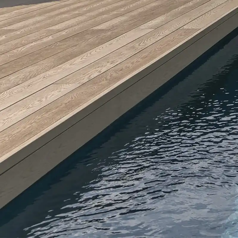 Millboard kantplank brushed basalt
