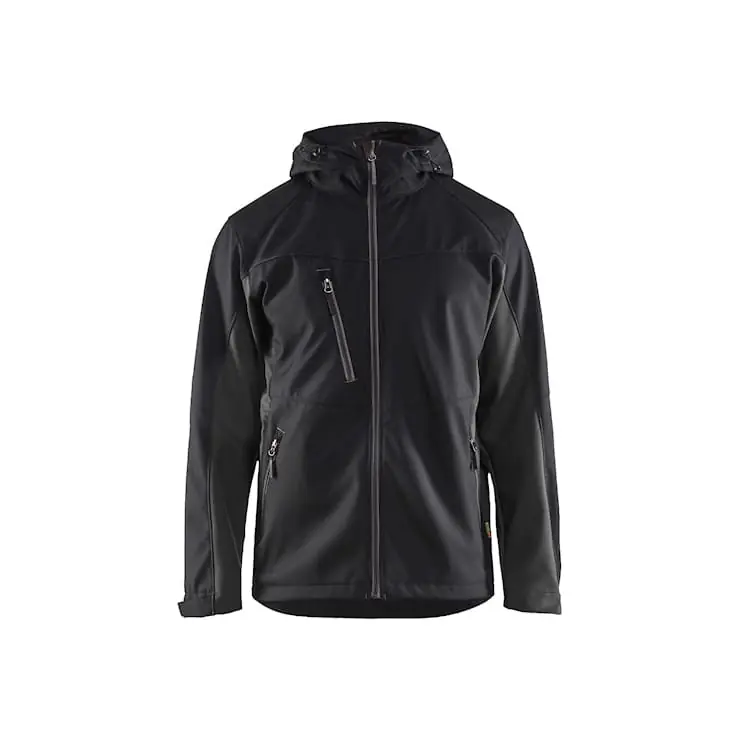 BlåkläderBlåkläder softshell jack zw/gr