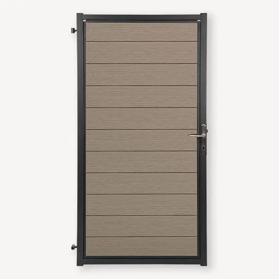 Tuindeur Velufence tropical brown