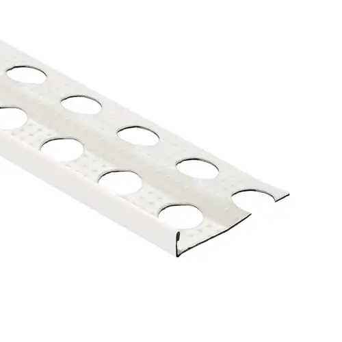 SlimgripProfiel stucstop Slimgrip 1216 6mm wit