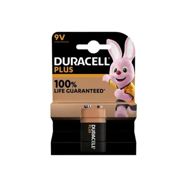 DuracellDuracell Plus blokbatterij 9v