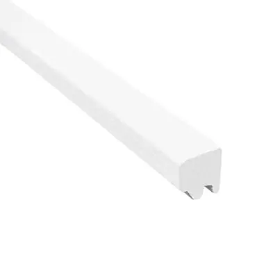 Ventilatie glaslat wit 17x25mm FSC