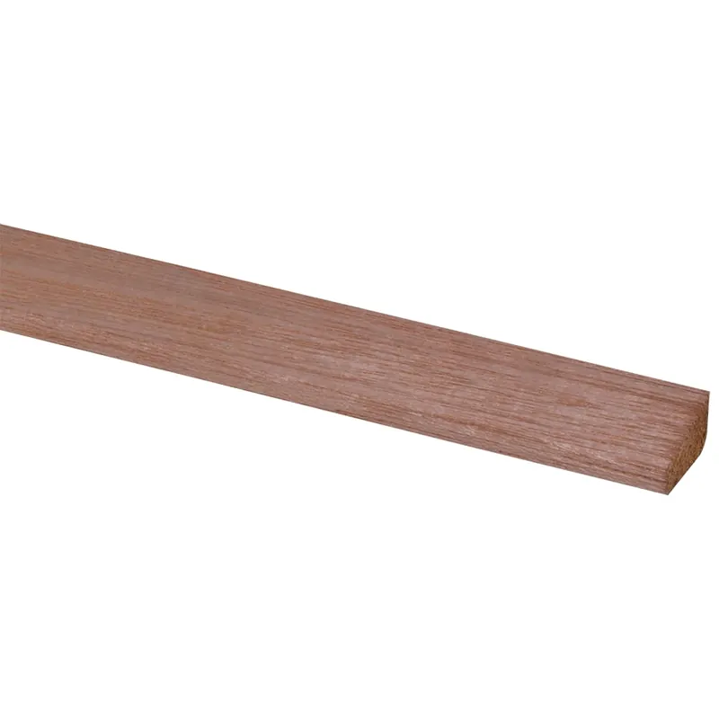 Meranti glaslat schuin 10x19mm FSC