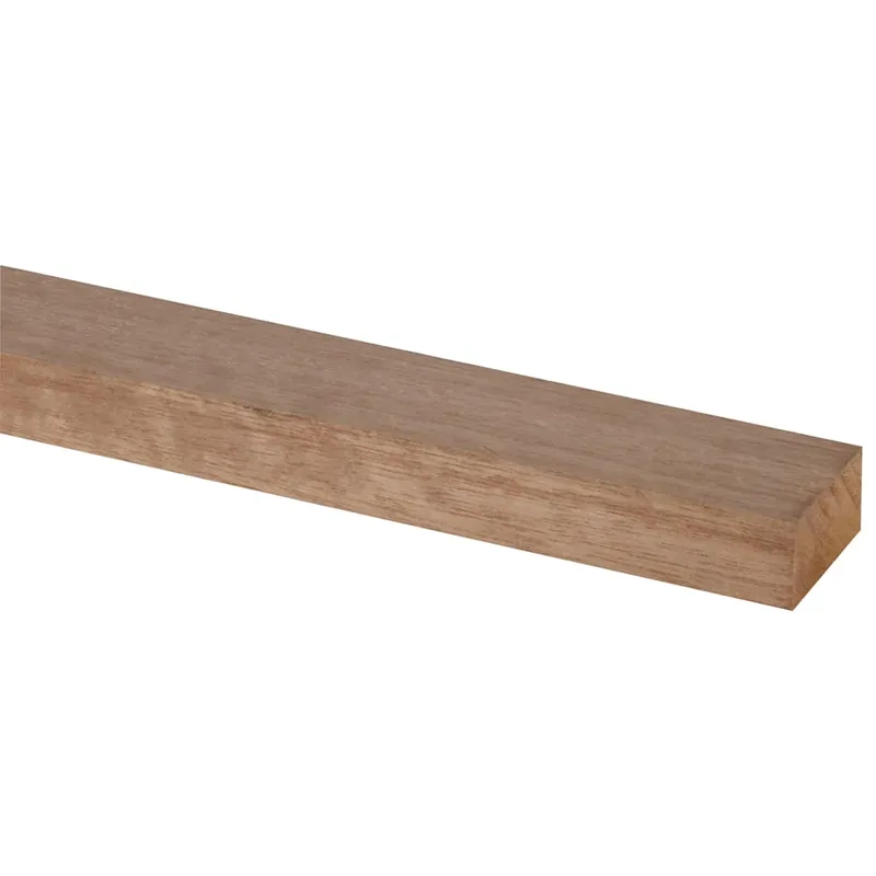 Hardhout geschaafd 21x44mm FSC