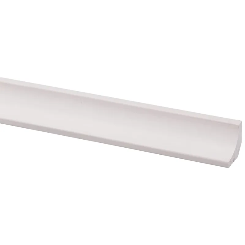 Grenen hollat wit gegrond 22x22mm FSC