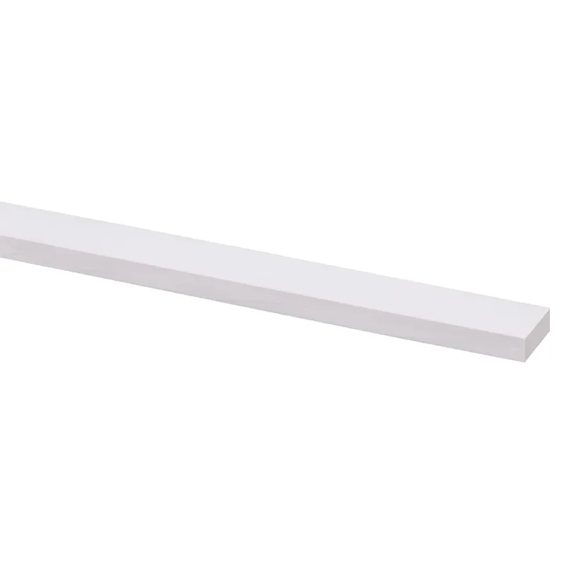 Grenen geschaafd wit gegrond 7x18mm FSC