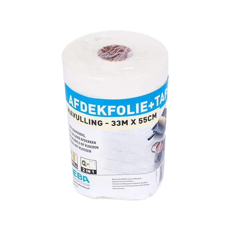 VebaVeba afdekfolie met tape navul