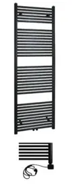 Titan Design Electric Type 5/12 Mat Black Recht 50 x 120 cm