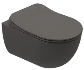 KALE Zero Mat Antra Grey Wandcloset Rimless + Softclose Zitting