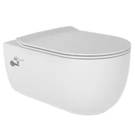 BIEN Vokha Wit Bidet + Kraan Wandcloset Rimless