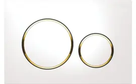 Geberit Bedieningsplaat Sigma20 Wit - Goud 115882KK1