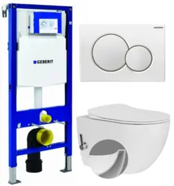 Geberit UP320 Inbouwreservoirset FE322 400 Bidet + Kraan