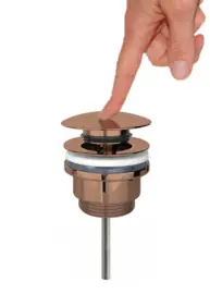 Best Design Dijon Clic-Waste Zonder Overloop 5/4 Sunny Bronze 4013550