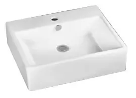 Best Design Wastafel BESTONE 53x41,5x15cm Wit