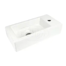 Best Design Fontein Mini Block 36x18x9cm Wit rechts