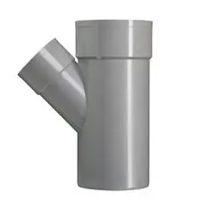 Martens PVC Lijm T-stuk Ø50x40mm M/M/S 45° 52949