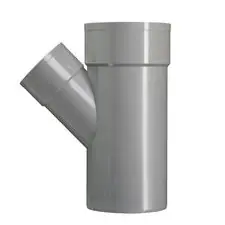 Martens PVC Lijm T-stuk Ø110x75mm M/M/S 45° 52963