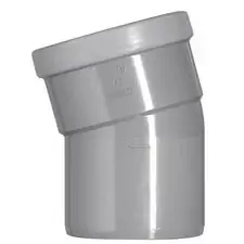Martens PVC Bocht 15° Ø110mm Manchet 1XMM 52932