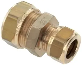 Bonfix Recht Verloopsok 15x12mm Knel Messing 82472