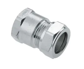 Bonfix Schroefbus 15x1/2 mm Binnendraad Knel Vernikkeld 82581AN