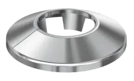 Flamco Klemrozet Ø12mm Enkel Chroom RVC 12462 (50x)