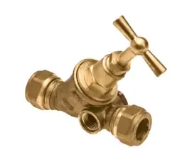 Bonfix Stopkraan 12x12mm + Aftapper 96505