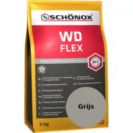 Schonox WD-Flex Voegmiddel 5 KG GRIJS 582572