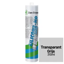 Zwaluw Silicone-No 310 ml. Transparant Grijs 30619413