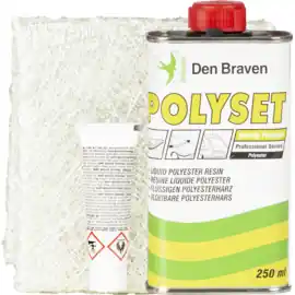 Zwaluw Polyset 250 ml. (Polyester Reparatieset) 31054176