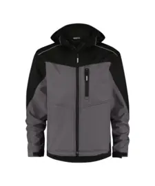 DASSY Jakarta Softshell Jas 6471 300336 Zwart
