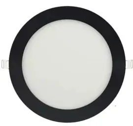 Horoz Slim 18W LED Inbouw ROND BLACK 4200K