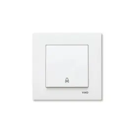 Viko Schakelaar Bel Impulsdrukker Karre Wit 90960006