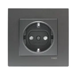 Viko WCD enkel kinderbeveiliging RA Novella Fume 93000442