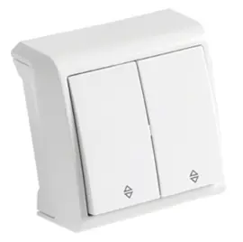 Viko Wissel / Wissel Schakelaar Opbouw Vera Wit 90681017