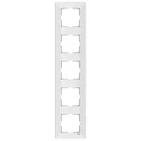 Afdekraam Verticaal 5 voudig Meridian White 90979025