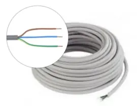 Voikabel YMvKmb 3 x 2.5 mm² 100mtr.